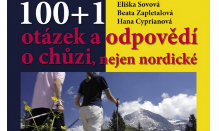 Kniha - 100 + 1 otázek a odpovědí o chůzi, nejen nordické